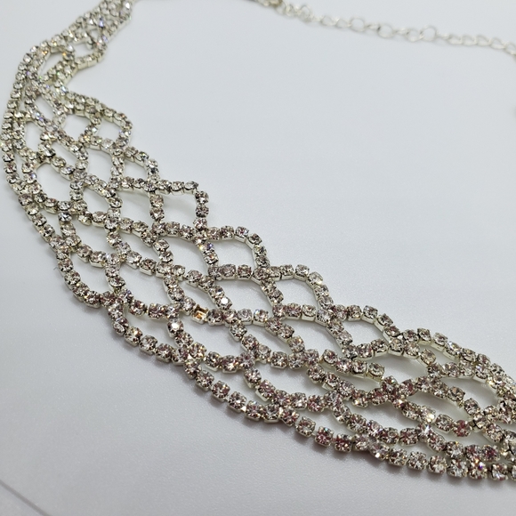 Rhinestone choker - Picture 10 of 13